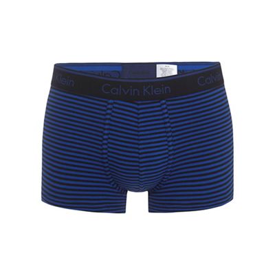 Calvin Klein Blue 'Classic Stripe' trunks